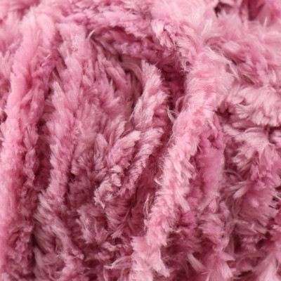 Пряжа "Fable Fur" 100% микрополиэстер 100м/100гр (973 розовый)