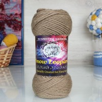 Белый леопард - 408 (бежевый)