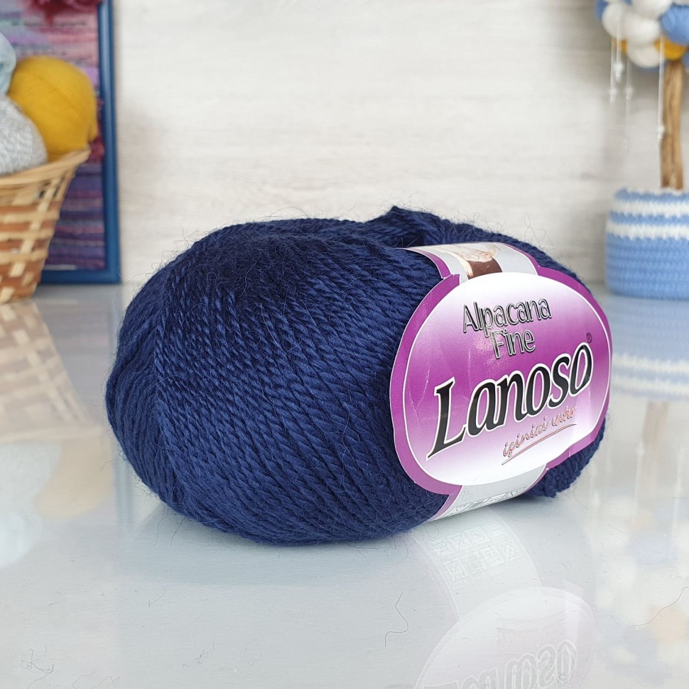 Alpacana fine Lanoso - 952 (т.синий)