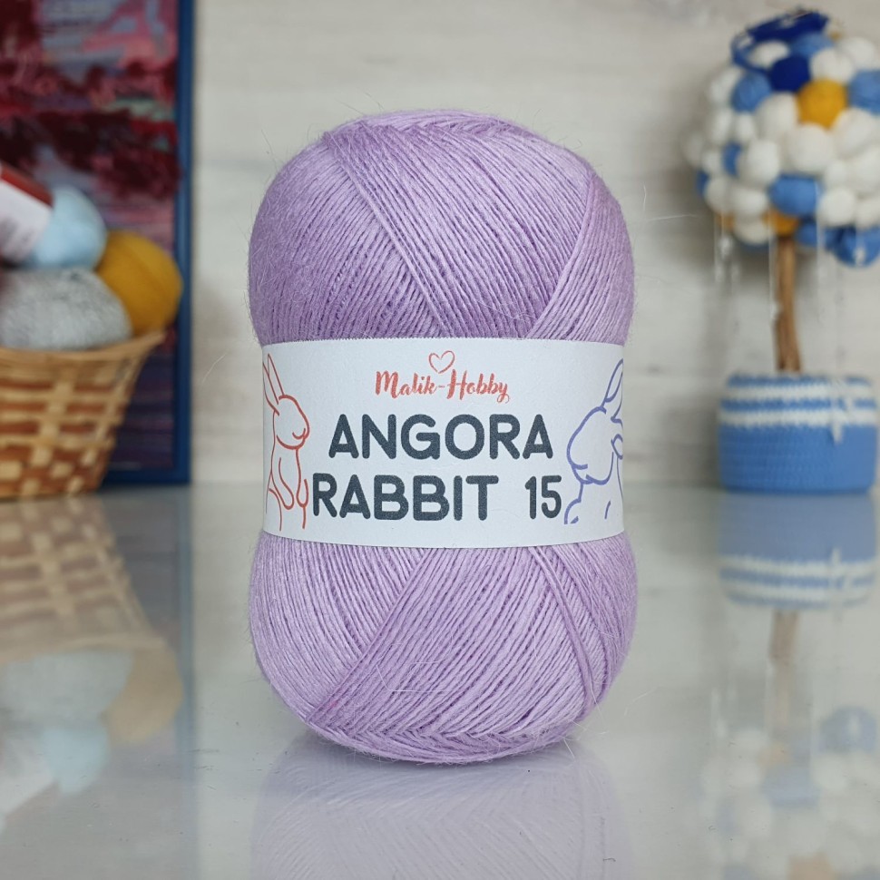 Angora Rabbit 15 - 093 (сиреневый)