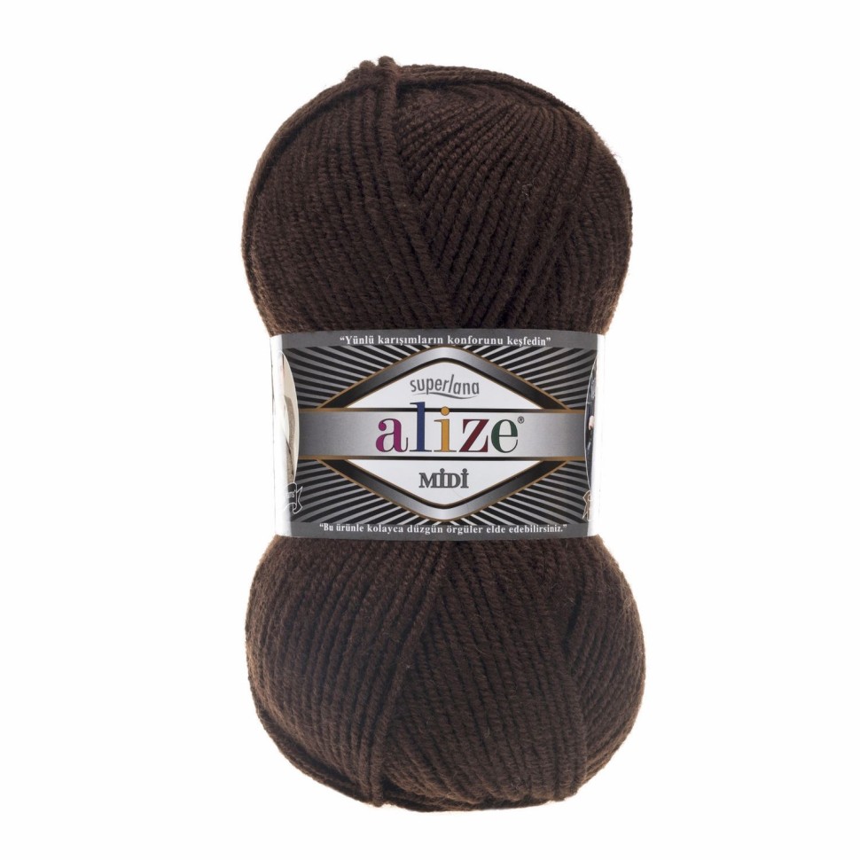 SUPERLANA MIDI - 26 (коричневый)