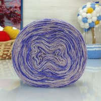 Ангорка меланж Рассказовская - 12 (сирень-фиолетовый)