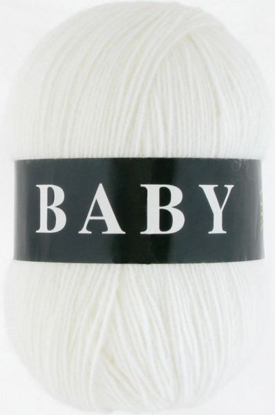Пряжа BABY (VITA) - 2880 (белый)