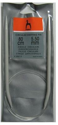 50212 Спицы вязальные циркулярные 5.50 мм