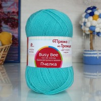 Пчёлка (ТКФ) - 222 (голубая бирюза)