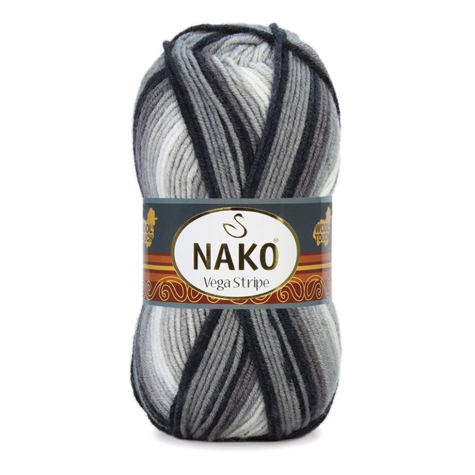 Vega Stripe, Nako - 82424 (т.синий/серый/белый)