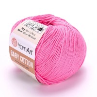 Baby Cotton YarnArt - 414 (розовый)
