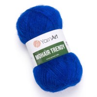Mohair Trendy YarnArt - 128 (васильковый)
