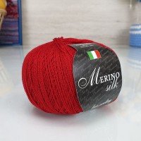 Мерино силк 50 (Сеам) - 11 (красный)