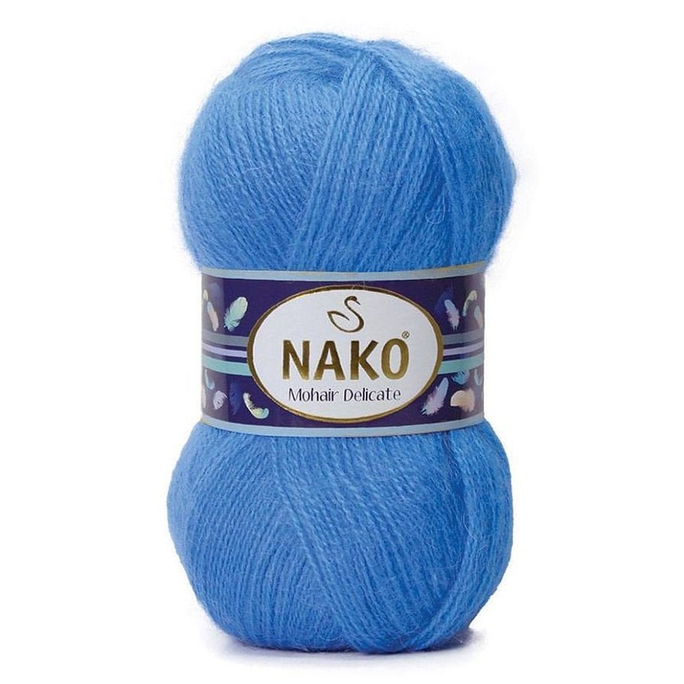 MOHAIR DELICATE (Nako) - 210-6121 (васильковый)