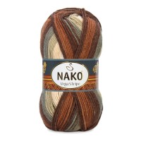 Vega Stripe, Nako - 82425 (лён/песок/грильяж)