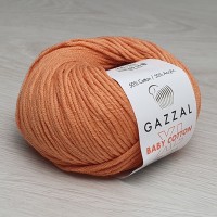 BABY COTTON XL (Gazzal) - 3465 (яр.персик)