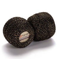 CAMELLIA (YarnArt) - 413 (чер. с золотом)