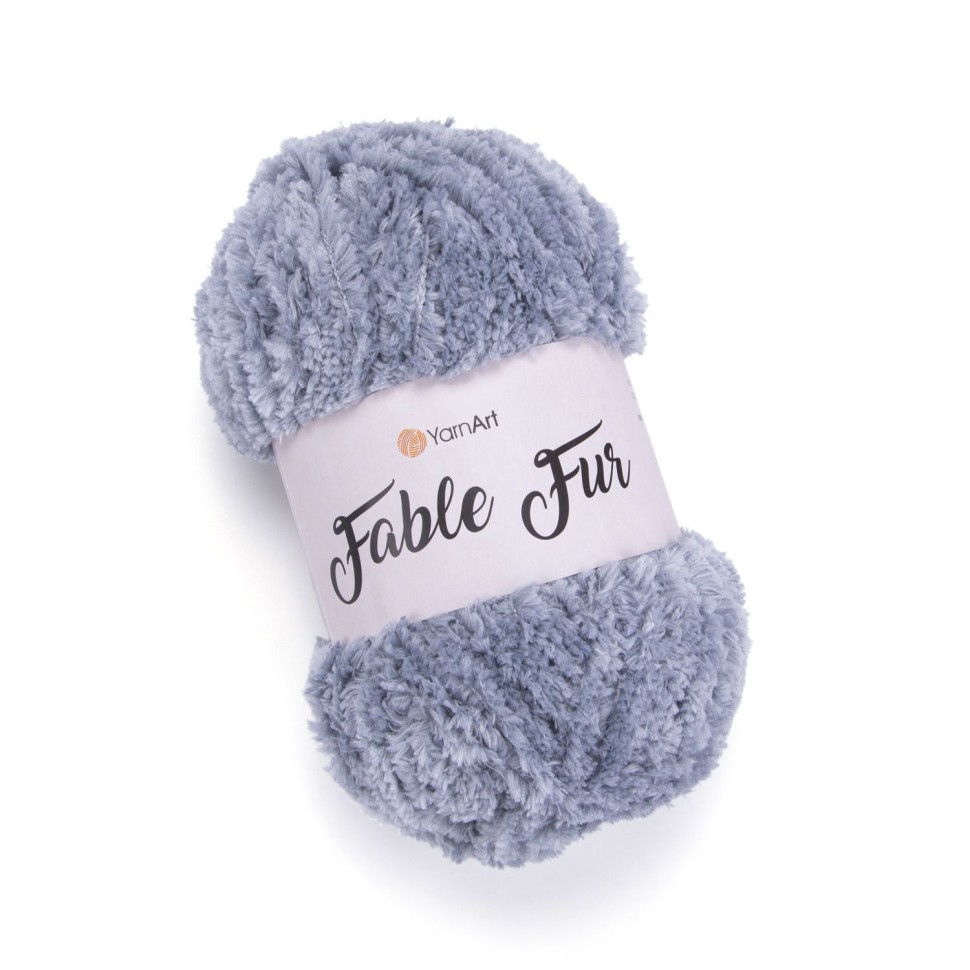 Fable Fur, YarnArt - 972 (серый)
