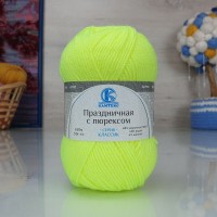 Праздничная с люрексом Камтекс - 236 (салат неон)
