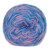 Акрил меланж (Рассказовская) - 02 (голуб/бирюз/роз)