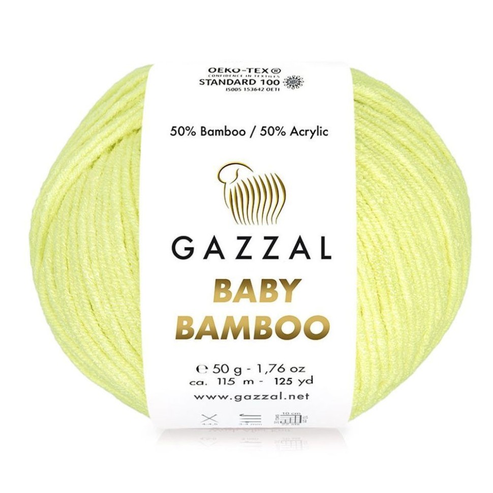 Baby Bamboo, Gazzal - 95208 (лимон)