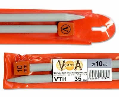 прямые VTH металл  d 10.0 мм 35 см VIZANTIA
