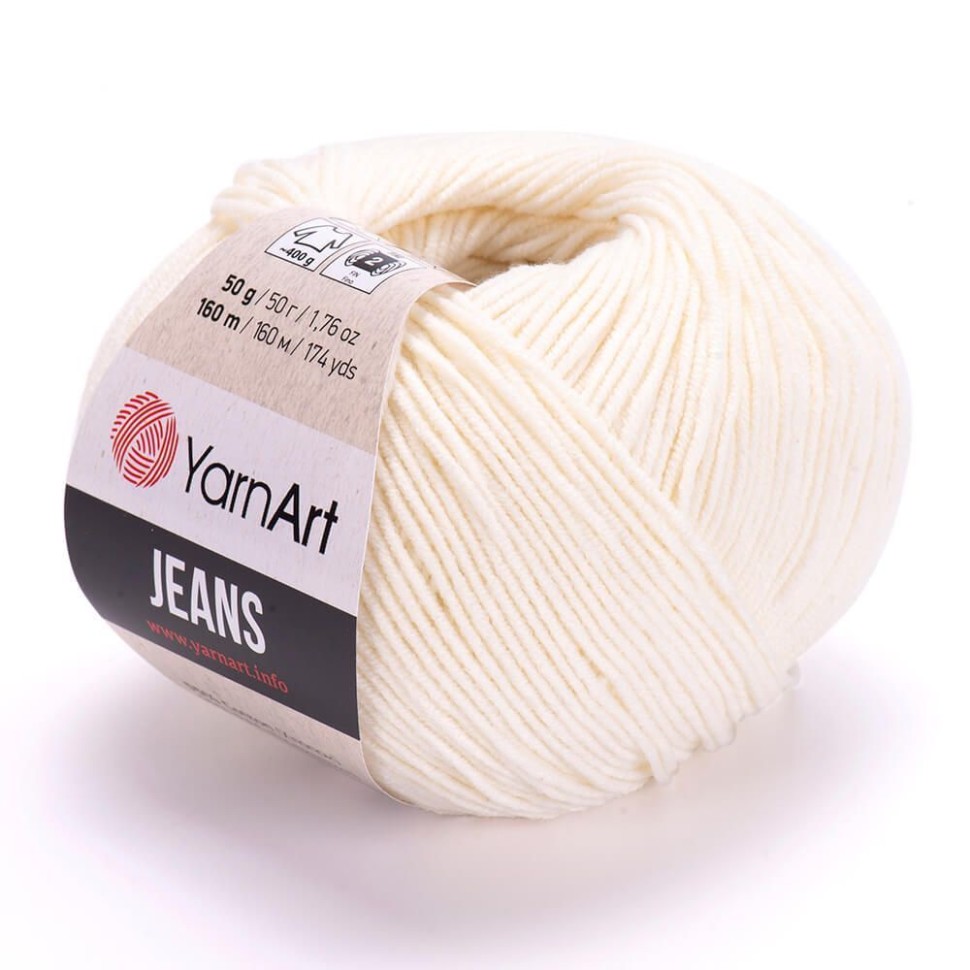 Jeans (YarnArt) - 03 (молочный)