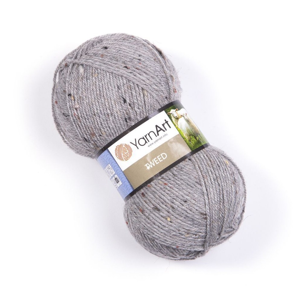 Tweed, YarnArt - 226 (серый)