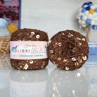 Колибри макси королевские пайетки - 076 (старое золото)