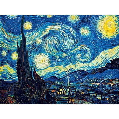 Алмазная вышивка с полным заполнением «Звёздная ночь» 30х40 см Алмазная вышивка с полным заполнением «Звёздная ночь» 30х40 см