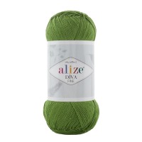 DIVA FINE ALIZE - 210 (зеленое яблоко)