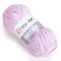 Sweet Baby, YarnArt - 910 (яр.розов принт)