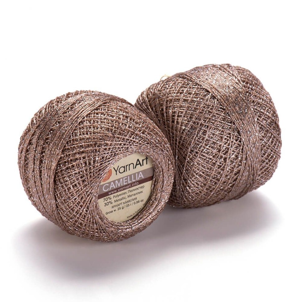 CAMELLIA (YarnArt) - 418 (пыльное золото)
