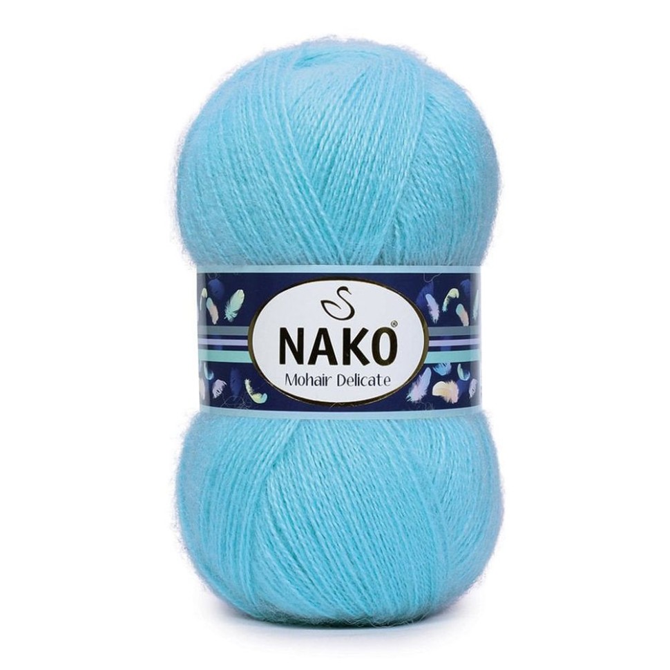 MOHAIR DELICATE (Nako) - 235-6134 (голубая бирюза)