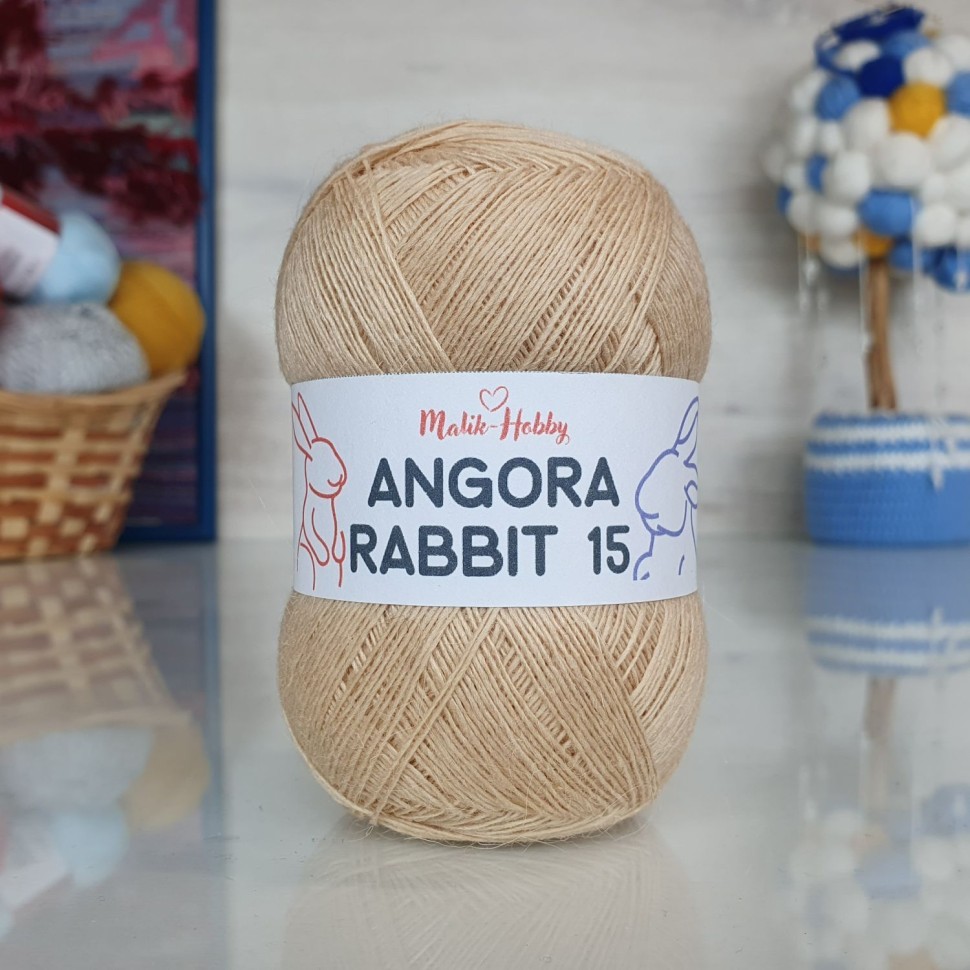 Angora Rabbit 15 - 100 (бежевый)