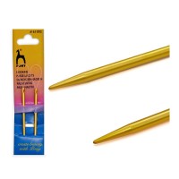 61002 Иглы для вяз/изд. с нейл. петлей, разм. 7,5 см. цветные алюм., 2 шт PONY