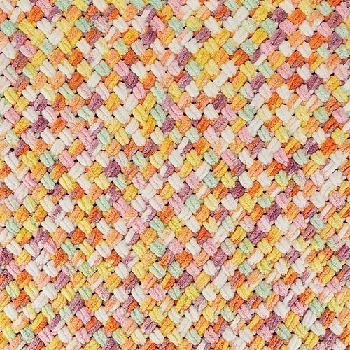 PUFFY COLOR (Alize) - 6527 (бел/мята/оранж/сирен)