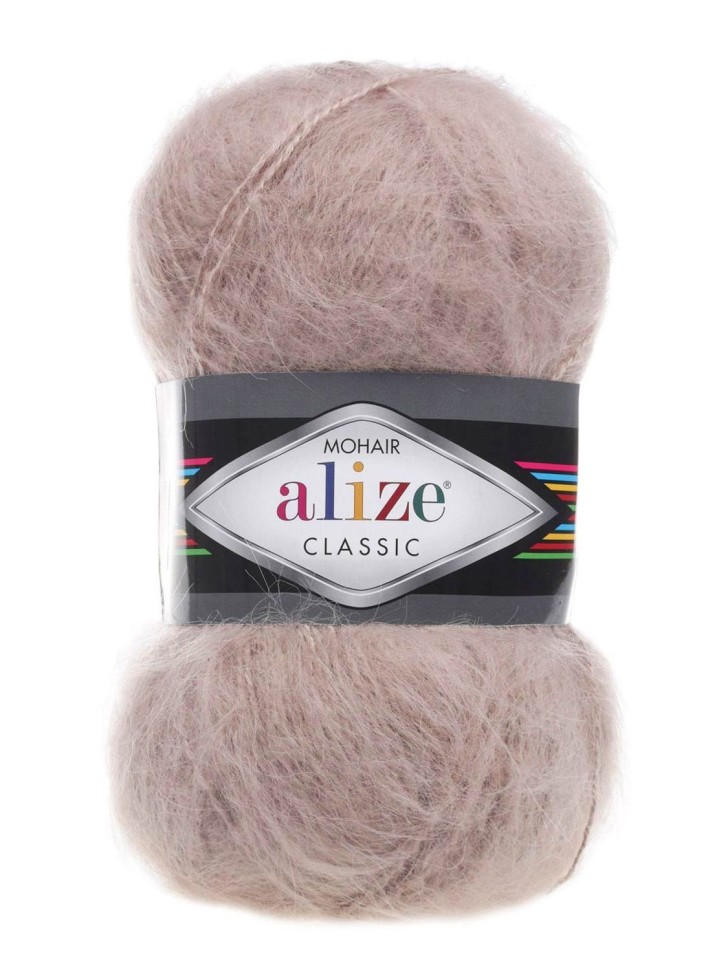 MOHAIR CLASSIC (ALIZE) - 406 (розово-бежевый)