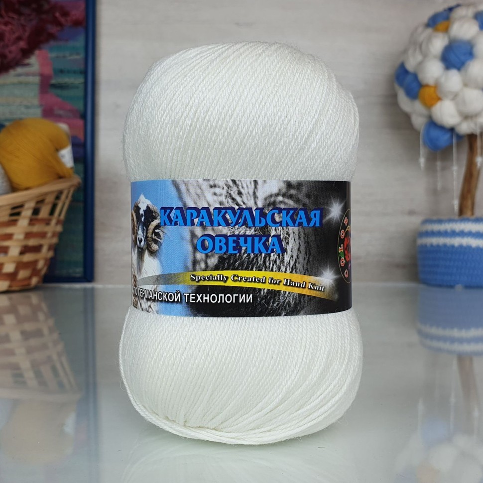 Каракульская овечка 400м Колор-Сити - 2001 (белый)