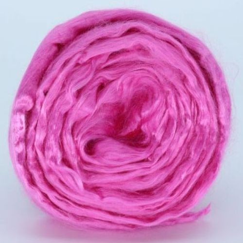 вискоза цветная (для валяния) 0168  розовый