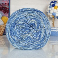 Ангорка меланж Рассказовская - 17_2 (голубой/гиацинт/суров)