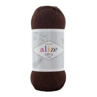 DIVA FINE ALIZE - 26 (коричневый)