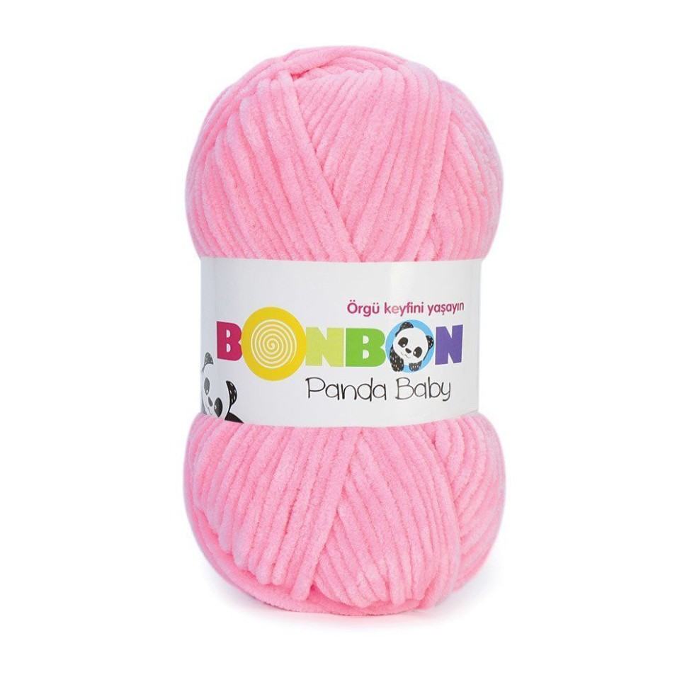 Пряжа Bonbon Panda Baby Нако - 3121 (розовый)