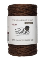 Шнур полиэфирный 5 мм Saltera - 42 (шоколадный)