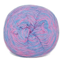 Акрил меланж (Рассказовская) - 06 (розовый/голуб)