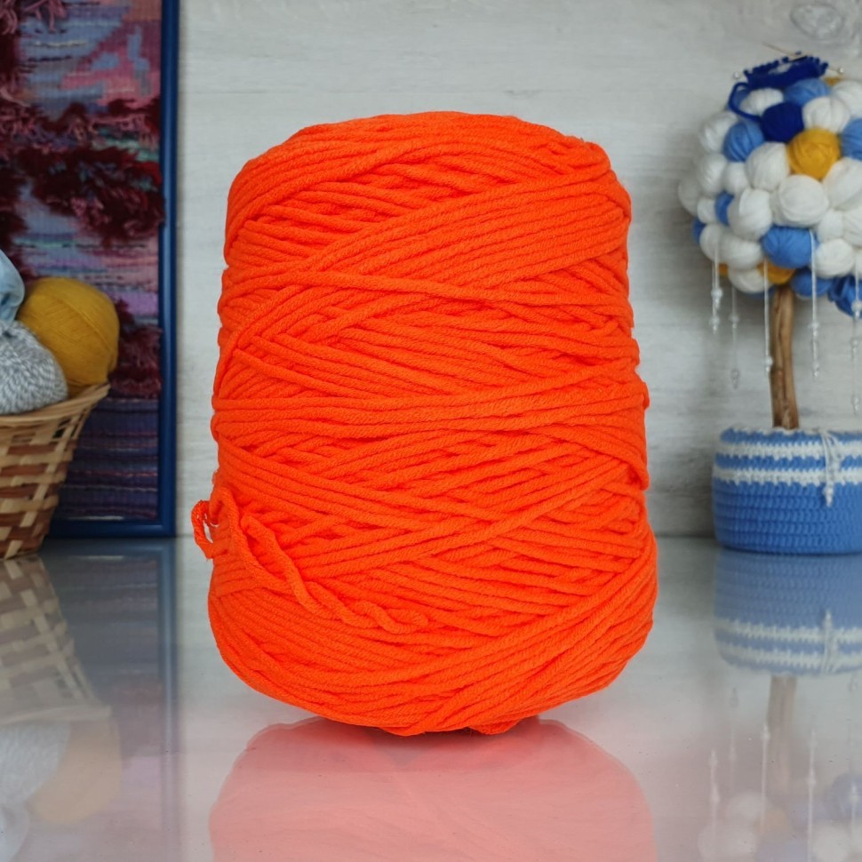 Соловей, тафтинг - 45 (яр.оранжевый)