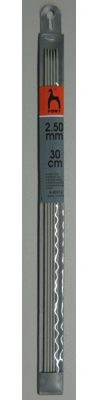 40214 Спицы для вязания носочно-чулочных изделий 2.50\30 см