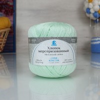 Хлопок Мерсеризованный (Камтекс) - 107 (ментол)