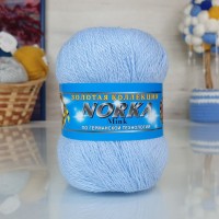 Норка - 825 (нежно-голубой)