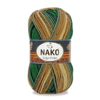 Vega Stripe, Nako - 83605 (зеленый/хаки/бежевый)