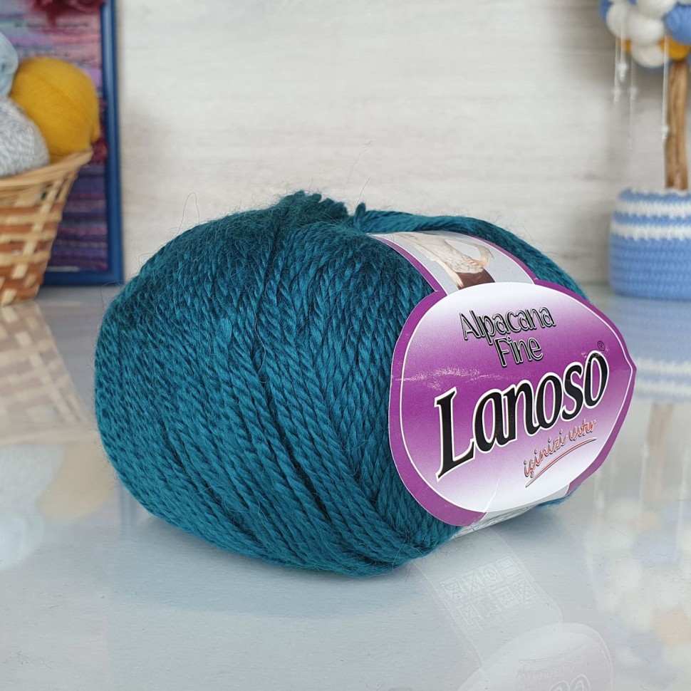 Alpacana fine Lanoso - 980 (морская волна)