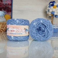 Колибри макси королевские пайетки - 198 (голубой с прозрачн.пайет.)