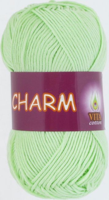 Пряжа CHARM Vita - 4161 (светло-салатовый)