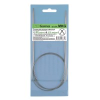 Спицы круговые (MKG-2.75мм) металл на метал. леске 80 см.